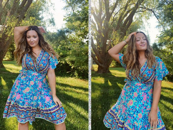 zesica bohemian dress I'm Obsessed With This Boho Spring Dress I Got On Amazon For $30 – zesica