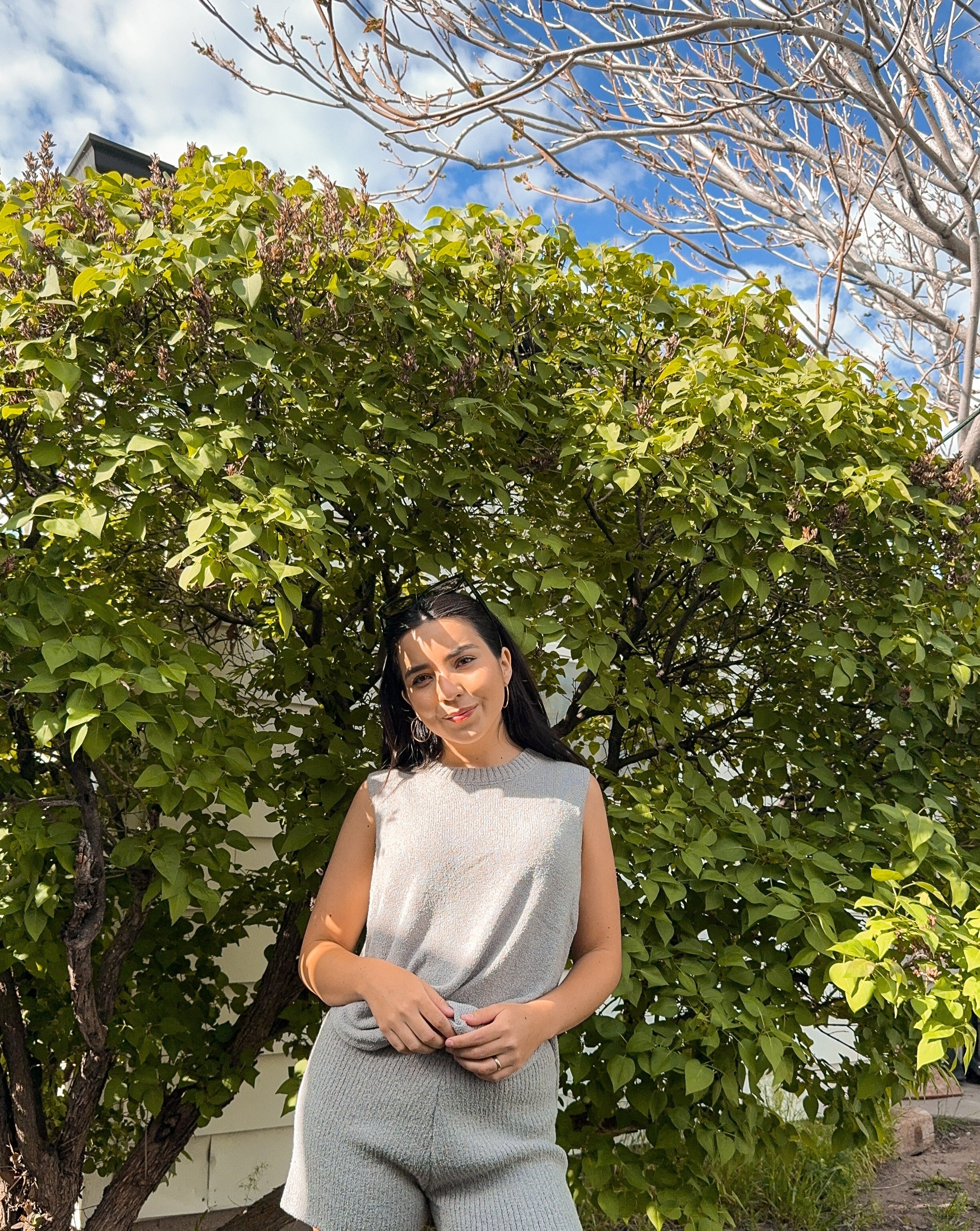 ZESICA Women's 2024 Summer Two-Piece Sweater Lounge Set – zesica