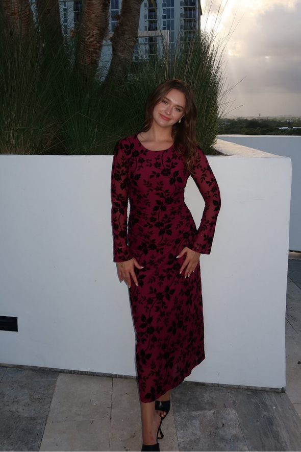 ZESICA Floral Bodycon Ruched Mesh Wedding Cocktail Dresses