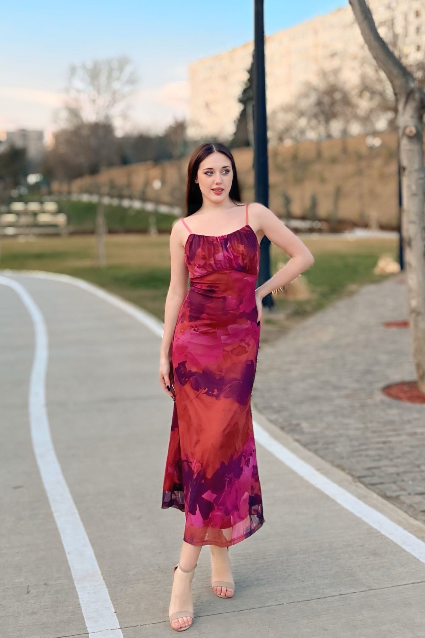 ZESICA Floral Sleeveless Square Neck Backless Bodycon Dresses zesica ZESICA Floral Sleeveless Square Neck Backless Bodycon Dresses zesica