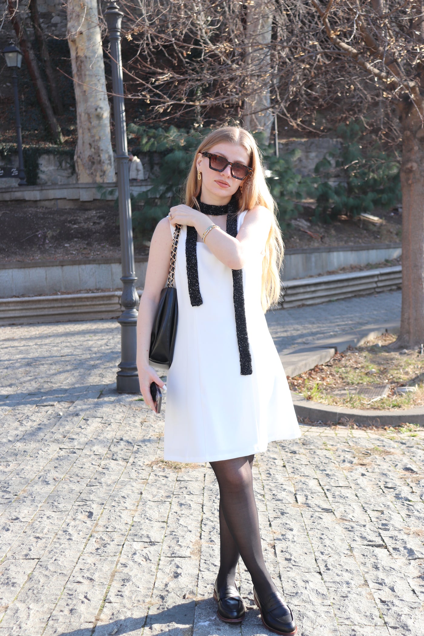 ZESICA Tank Square Neck A Line Flare Party Short Dress – zesica