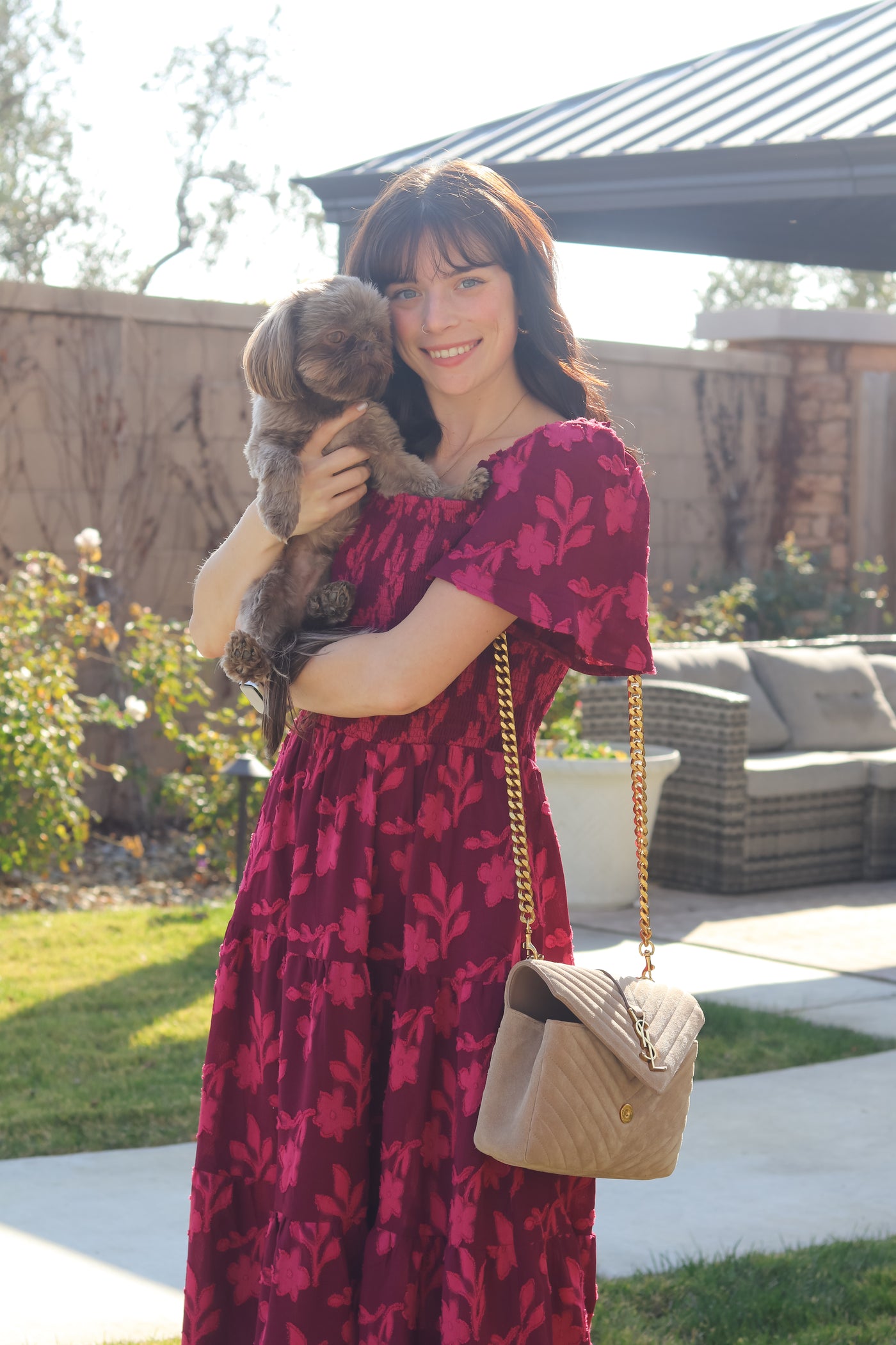 zesica bohemian dress Why the Zesica Boho Floral Maxi Dress is perfect for fall