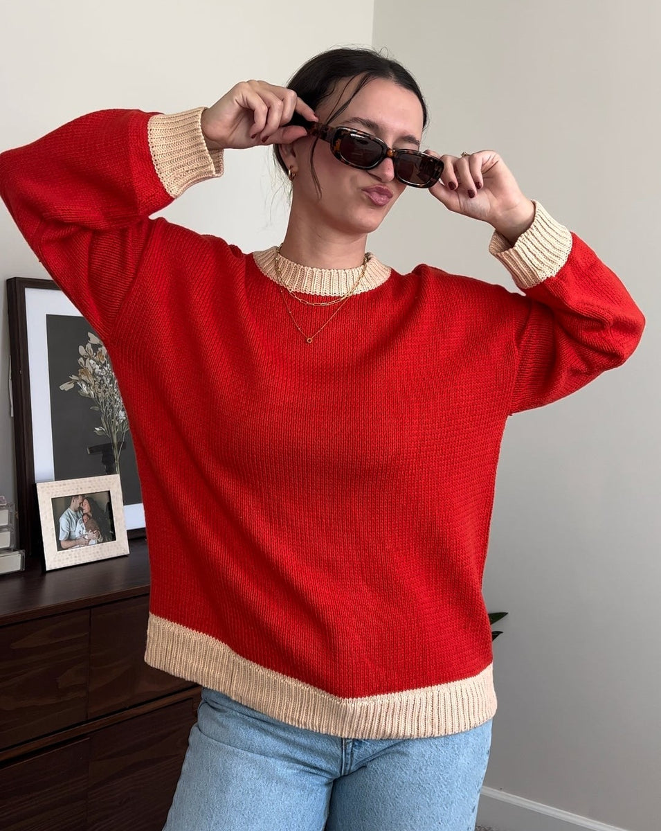 ZESICA Women's 2-Piece Knit Sweater Set – Long Sleeve Crop Top & Shorts, Casual Lounge Outfit (Wine) - View #14