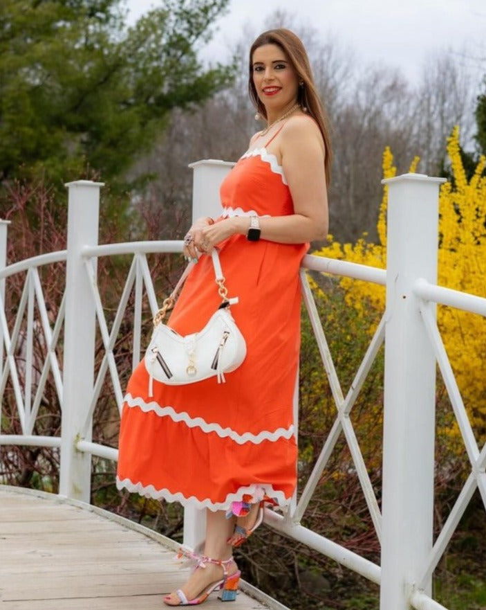 ZESICA Spaghetti Straps Sleeveless Backless Smocked Lace Midi Dress zesica ZESICA Spaghetti Straps Sleeveless Backless Smocked Lace Midi Dress zesica